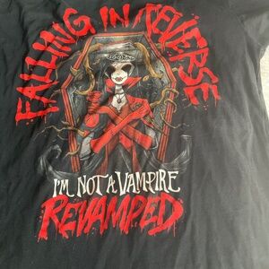 Falling in Reverse official concert shirt. Size Small in adult. Great condition.